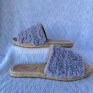 COPY - UGG Edith Espadrilles Slide Sandals Purple